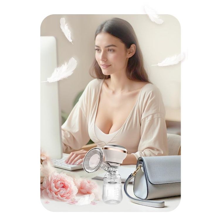 Nukido, laktator elektryczny, trójfazowy, ivory, NK-960