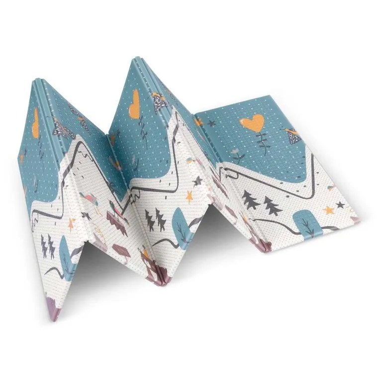 Nukido, mata piankowa, składana, 200-180-1 cm