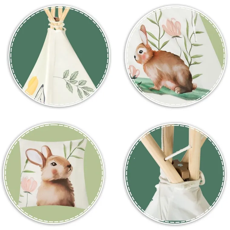 Nukido, namiot tipi, beżowy