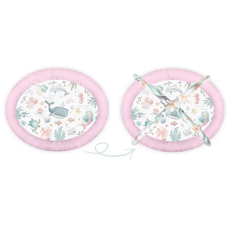 Nukido, Ocean, interaktywna mata edukacyjna, różowa