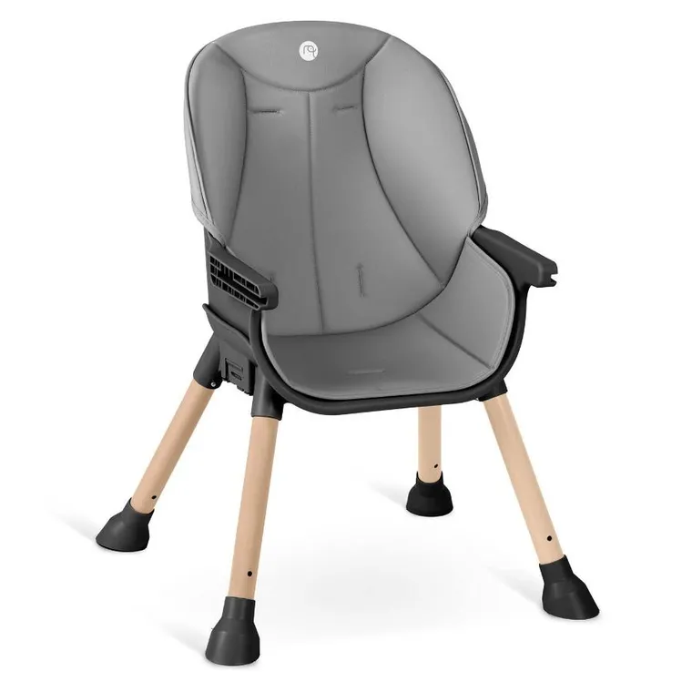 Nukido, Tilo, krzesełko do karmienia, szaro-czarne