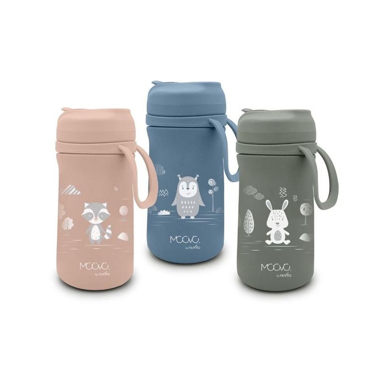 Nuvita, bidon termiczny z ustnikiem, powder blue, 350 ml