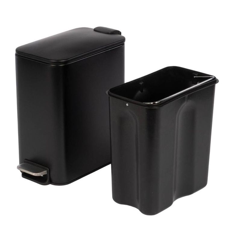 Nuxio, Balvo, wąski kosz łazienkowy, 5l