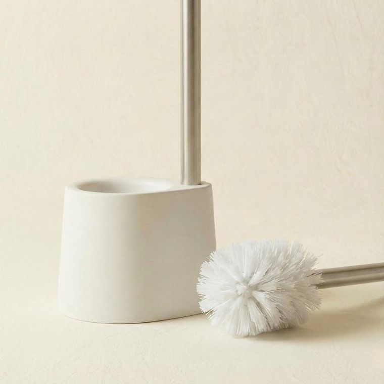 Nuxio, Stilk, stojak na papier toaletowy i szczotkę do WC, 63 cm