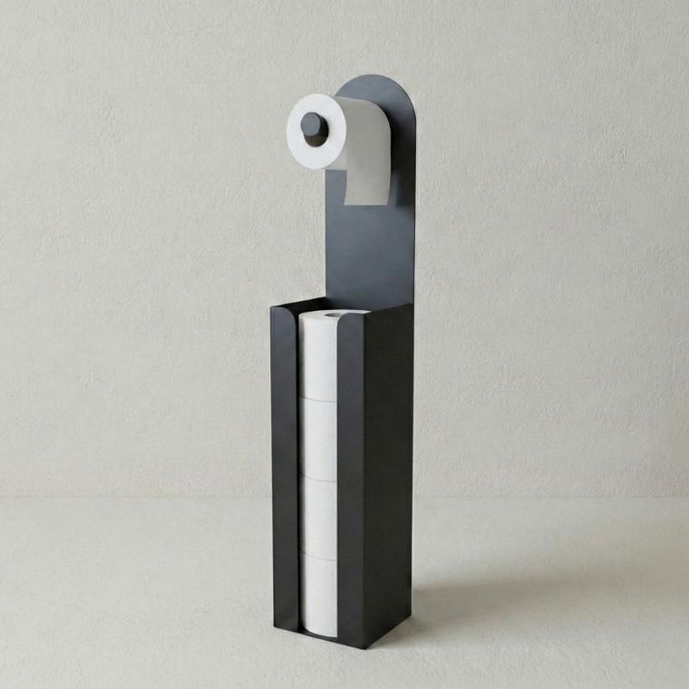 Nuxio, Urva, stojak na papier toaletowy z uchwytem, 66 cm
