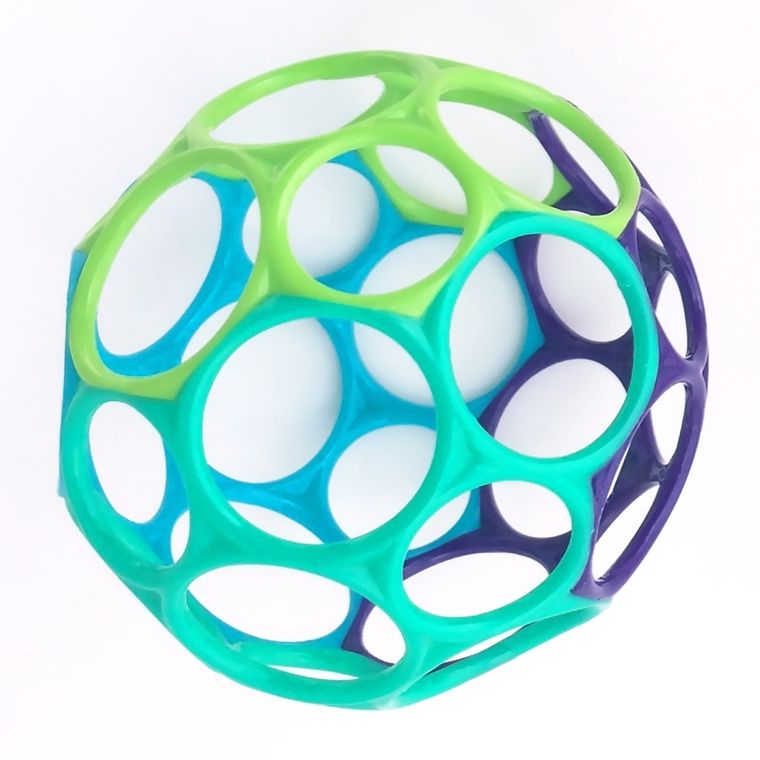Oball, Kolorowa piłeczka, 9 cm