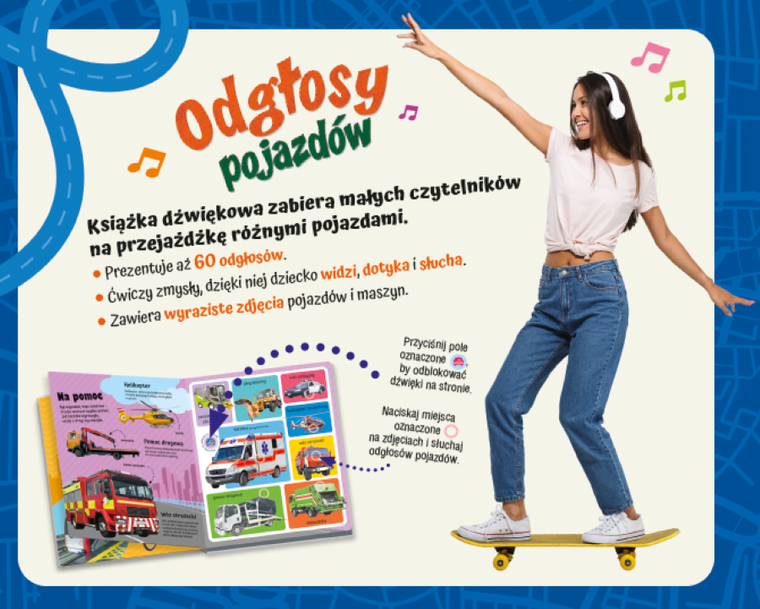 Odgłosy pojazdów. 60 dźwięków