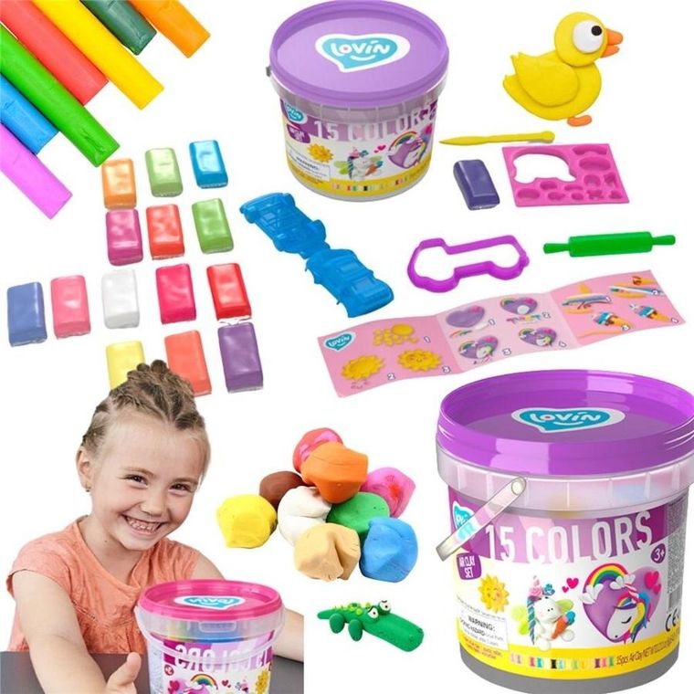 Okto, zestaw piankoliny, masa plastyczna, magiczne stworzenia, 1 szt.