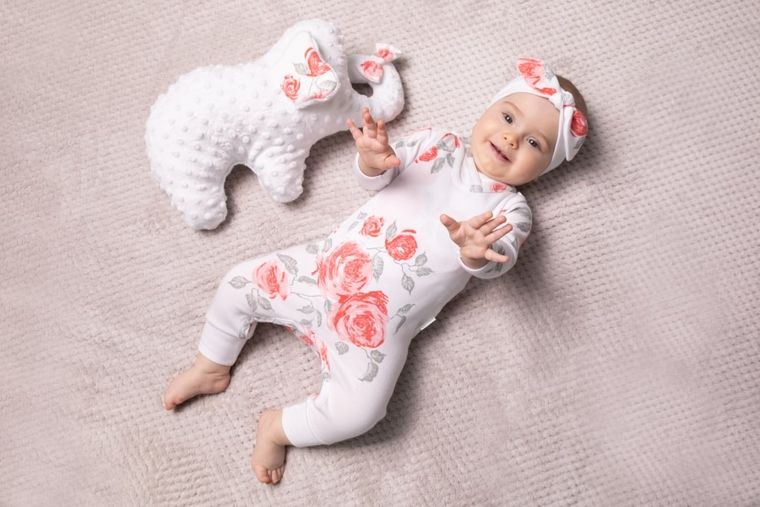 Opaska dziewczęca, biała, Nicol