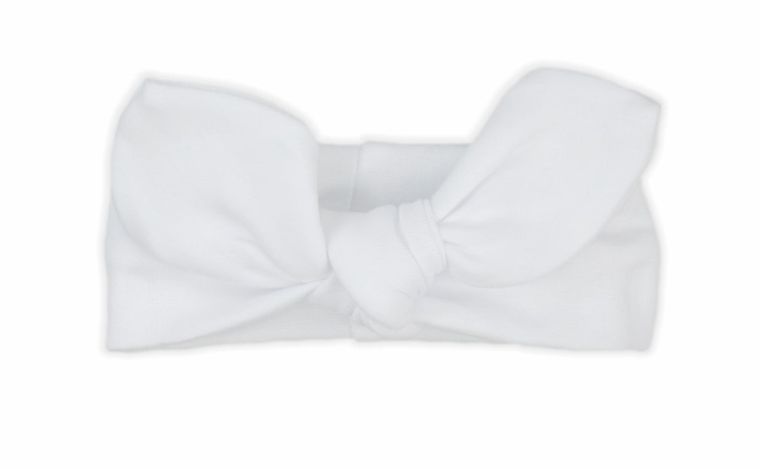 Opaska dziewczęca, biała, Nicol