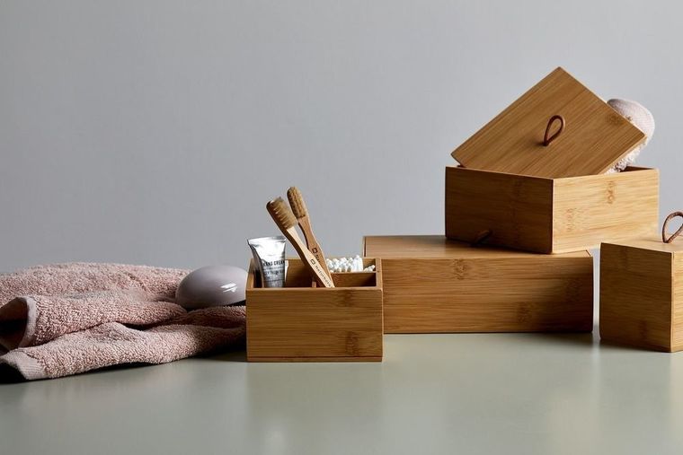 Organizer łazienkowy, Terra, 3 przegrody