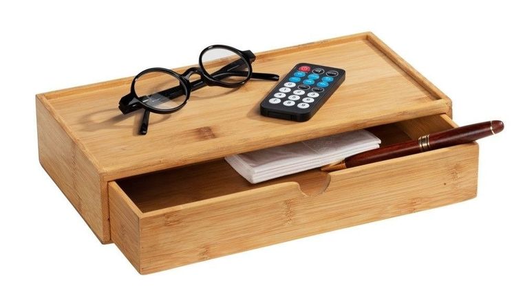 Organizer łazienkowy, Terra na drobiazgi, bambus