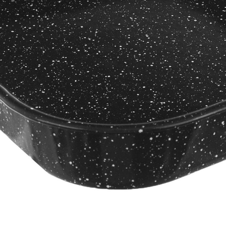 Orion, blacha emaliowana do pieczenia, 29,5-25,5-4,5 cm