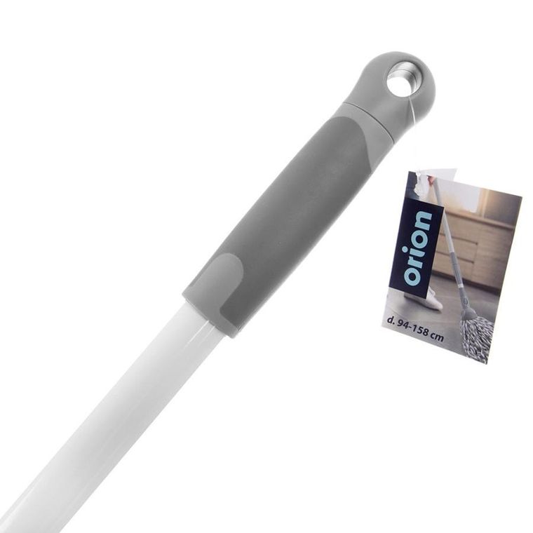 Orion, Clean System, kij do mopa i miotły, stalowy, teleskopowy, 94-158 cm