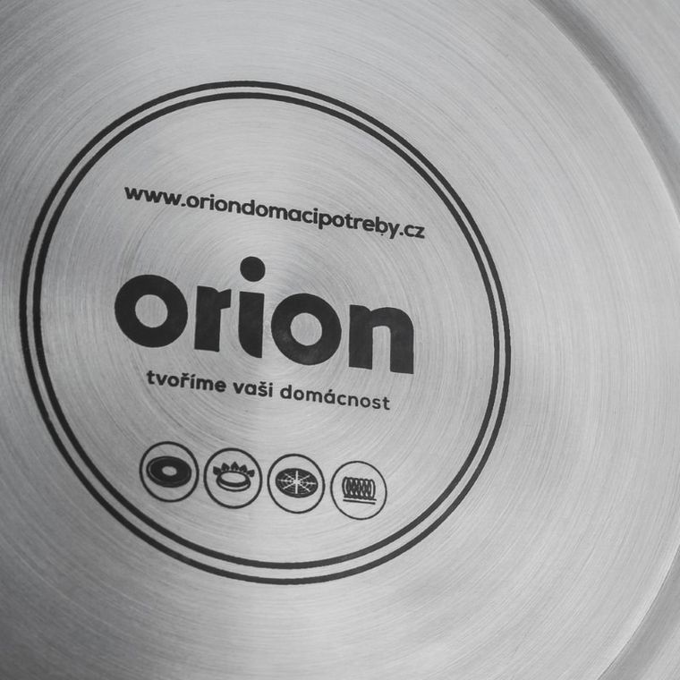 Orion, czajnik stalowy z gwizdkiem, czarny, indukcja, 1,8 l