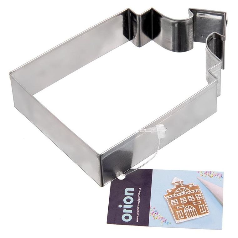 Orion, domek, wykrawacz do ciastek, stalowy, 10 cm