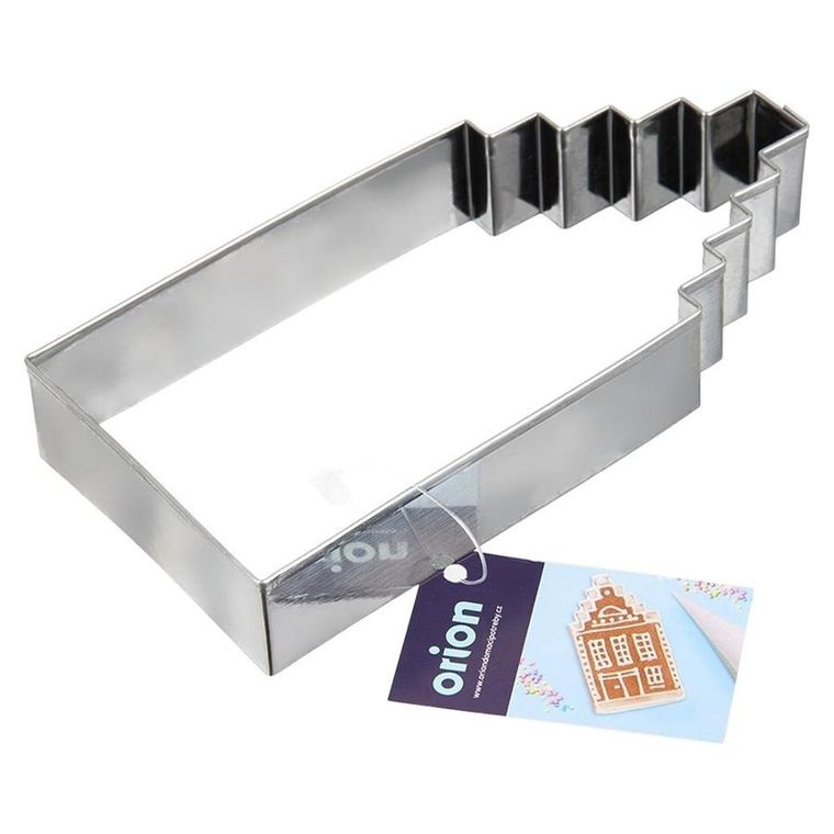 Orion, domek, wykrawacz do ciastek, stalowy, 12 cm