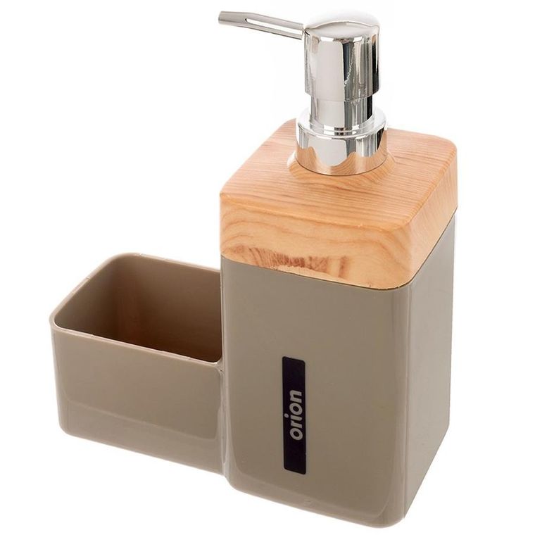 Orion, dozownik płynu do naczyń z pojemnikiem na gąbkę, 500 ml