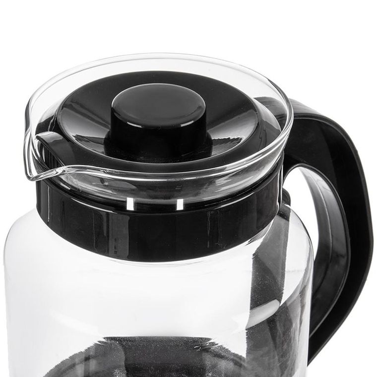 Orion, dzbanek do kawy i herbaty, szklany, 2,25l