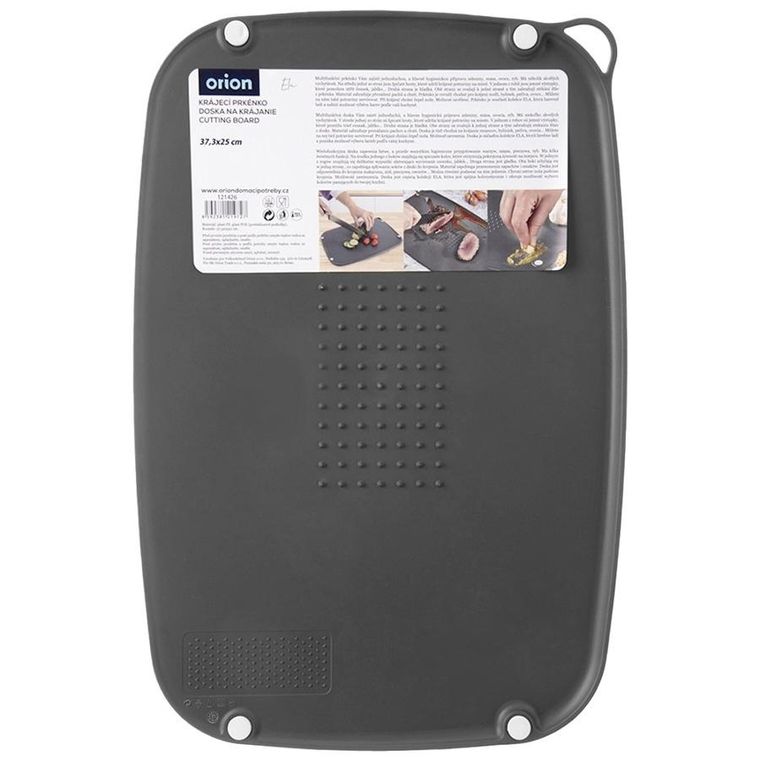 Orion, Ela, deska do krojenia, dwustronna z wypustkami, 37,5-25 cm