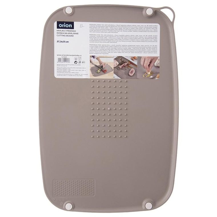 Orion, Ela, deska do krojenia, dwustronna z wypustkami, 37,5-25 cm