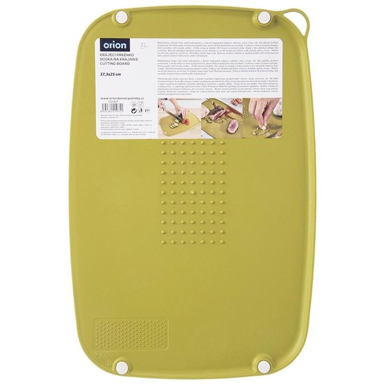 Orion, Ela, deska do krojenia, dwustronna z wypustkami, 37,5-25 cm