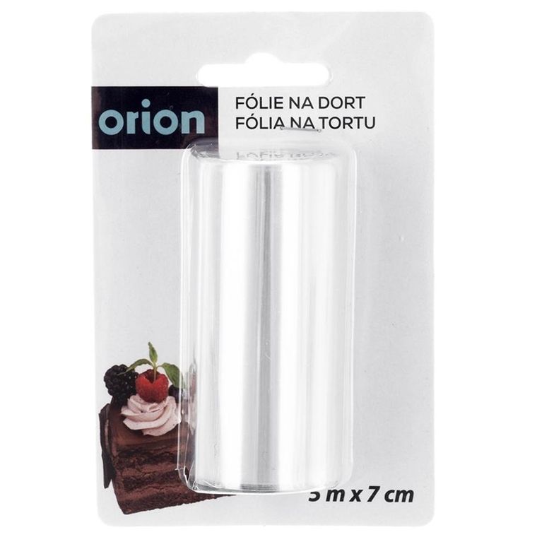Orion, folia rantowa do tortu, cukiernicza, 7 cm / 5 m