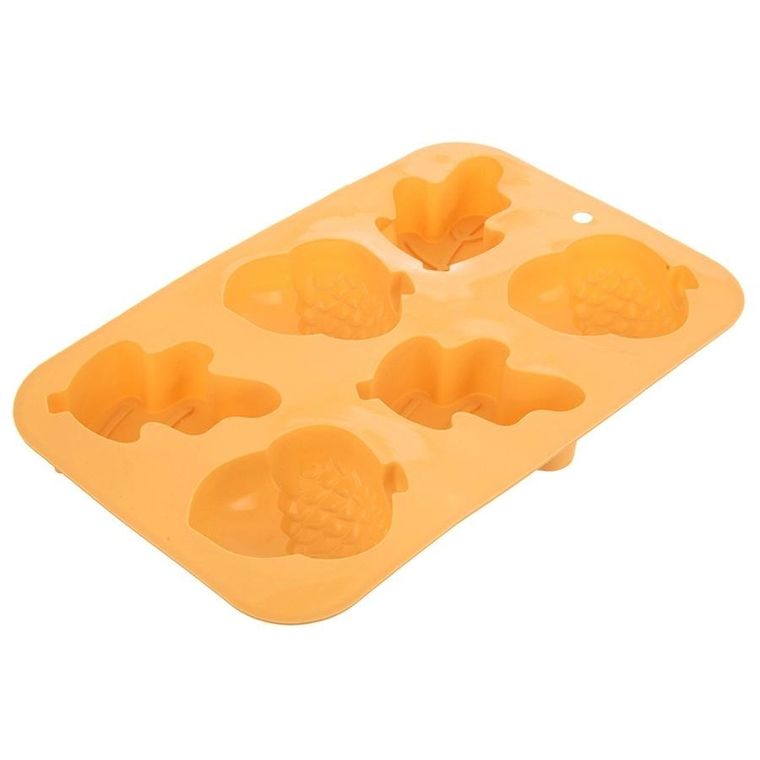 Orion, foremka do ciastek, muffinek, silikonowa, 27-17-3,5 cm