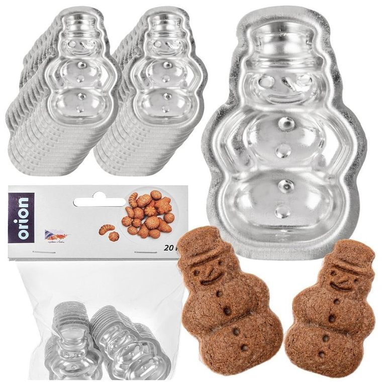 Orion, foremka do ciastek stalowa, 20 szt.