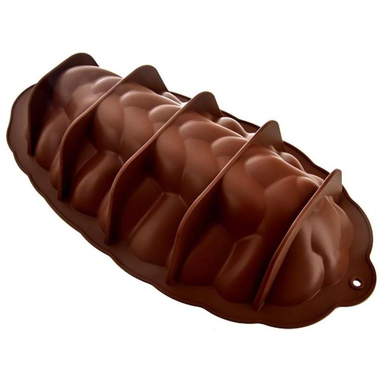 Orion, forma do pieczenia, silikonowa brązowa, 41-20-7.5 cm