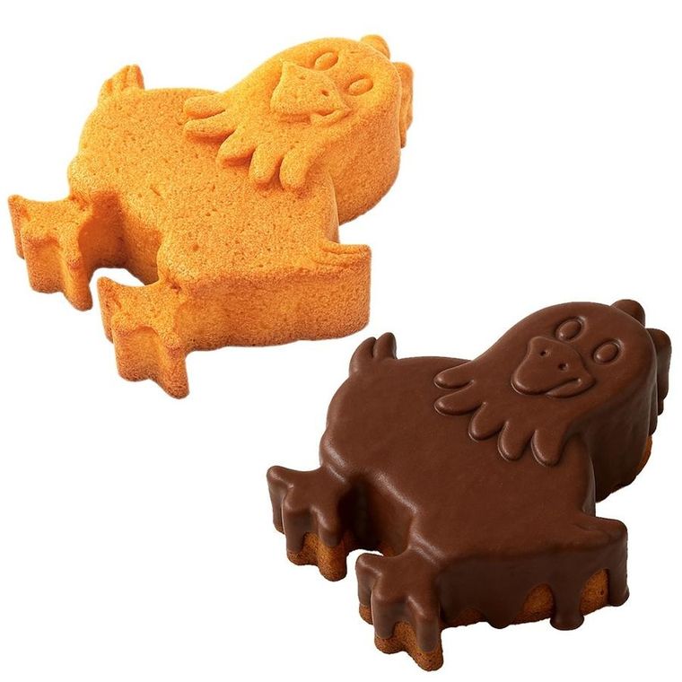 Orion, forma do pieczenia, silikonowa, kura, 19,5-15-4 cm