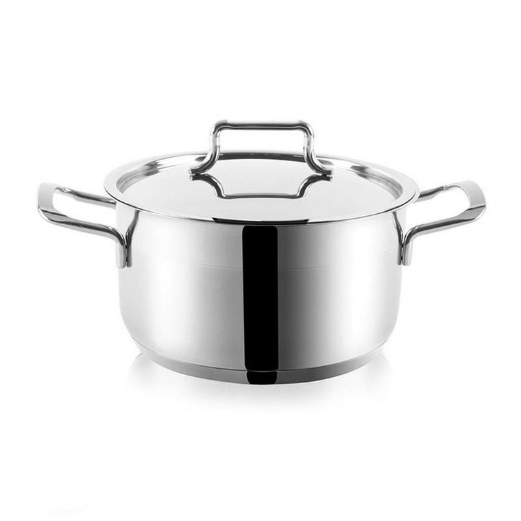 Orion, garnki stalowe, 18/10, Anett, zestaw, 7 elementów