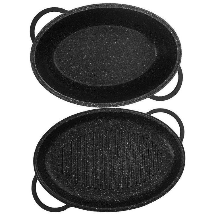 Orion, Grande, brytfanna granitowa 3w1, 10 l