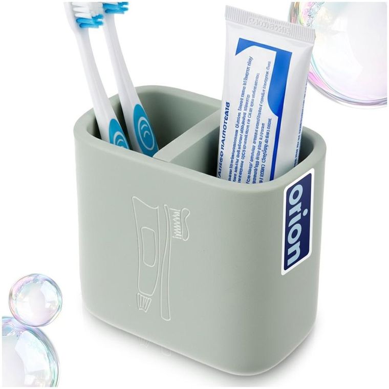 Orion, Greenish, kubek łazienkowy, podwójny, zielony