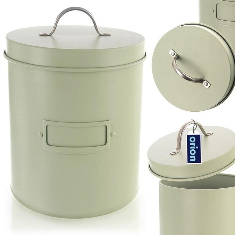 Orion, Greenish, pojemnik do przechowywania, metalowy, zielony, 3,3l