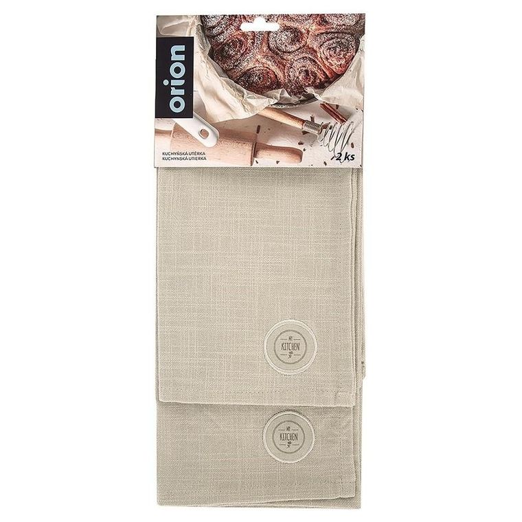 Orion, Greenish, ścierki kuchenne bawełniane, 70-50 cm, 2 szt.