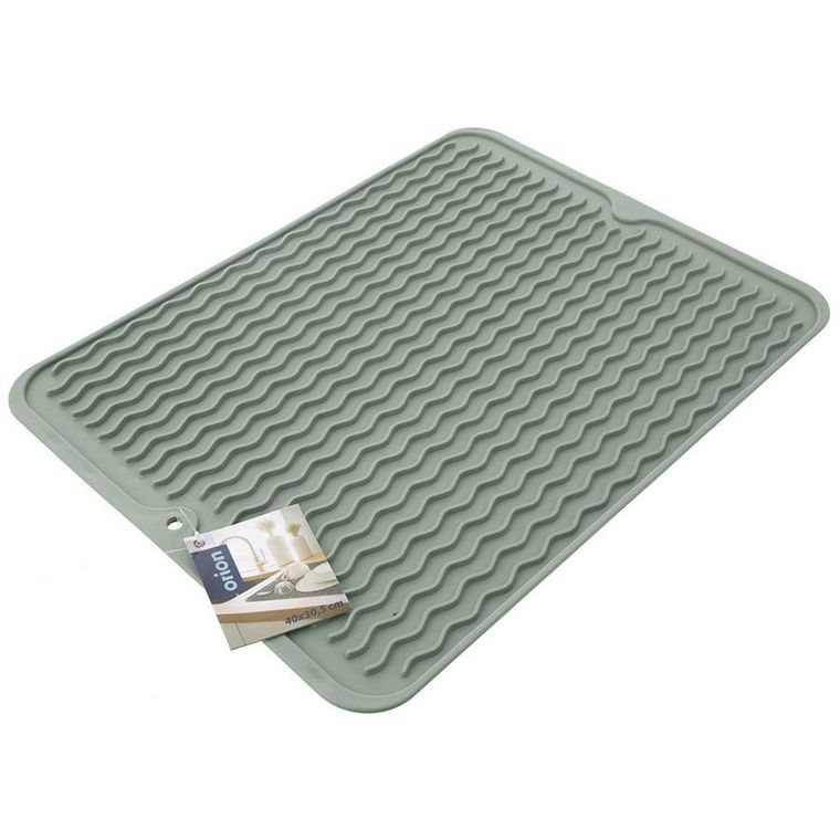 Orion, gumowa mata do suszenia naczyń, zielona, 40-30,5 cm