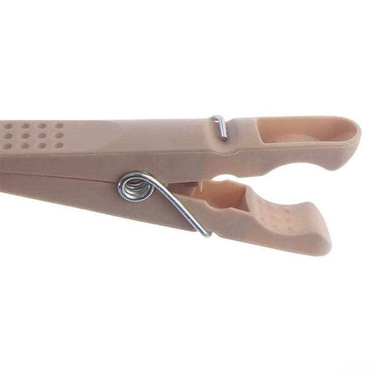 Orion, klamerki na pranie w składanym koszyku, 50 szt.