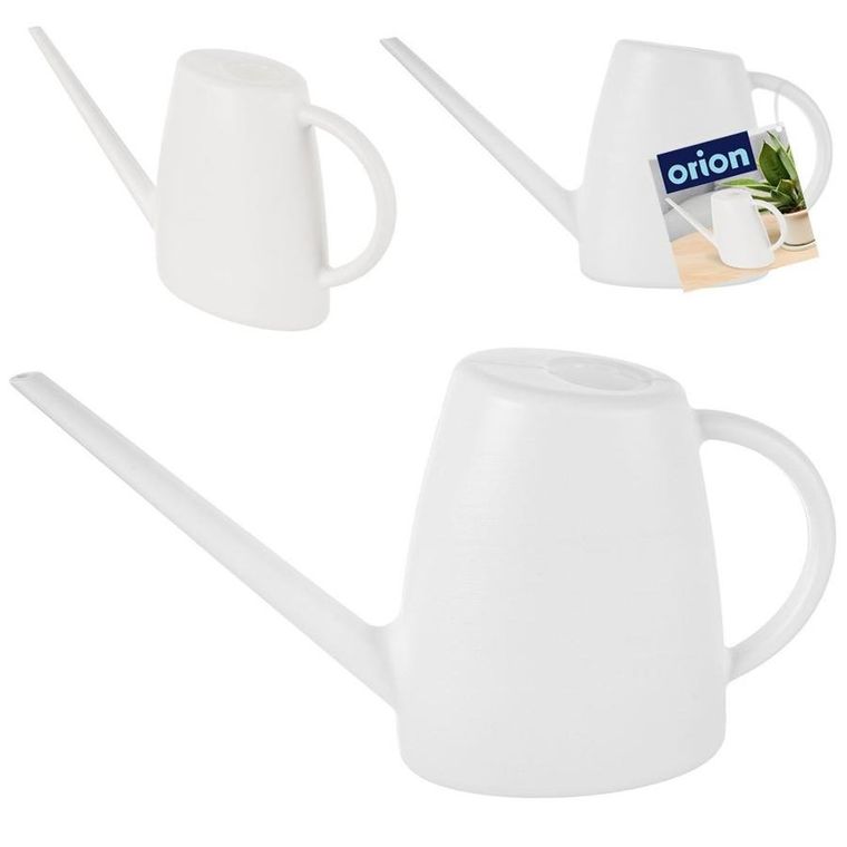 Orion, konewka do podlewania, plastikowa, biała, 1.6 l