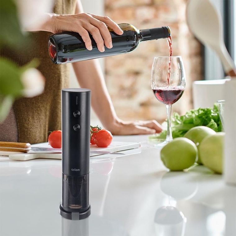 Orion, korkociąg do wina, elektryczny z ładowarką, 19,5 cm