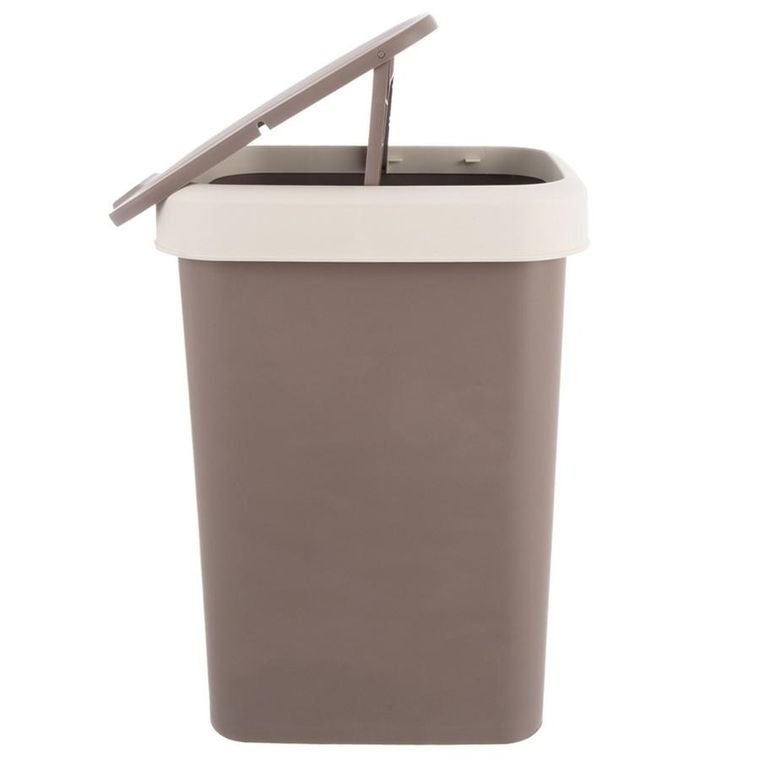 Orion, kosz na śmieci, plastikowy, brązowy, 25 l