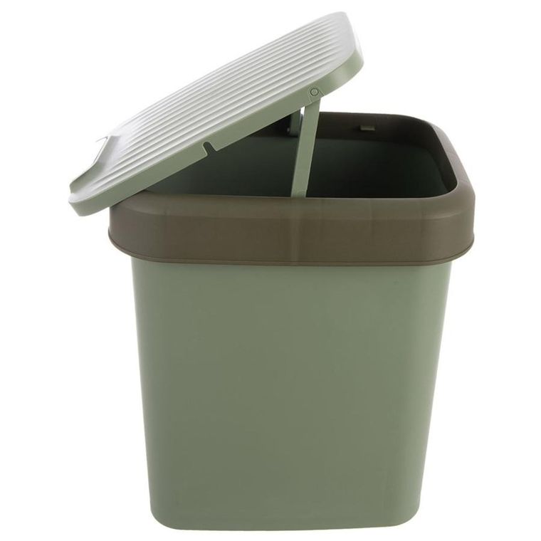 Orion, kosz na śmieci, plastikowy, zielony, 12 l