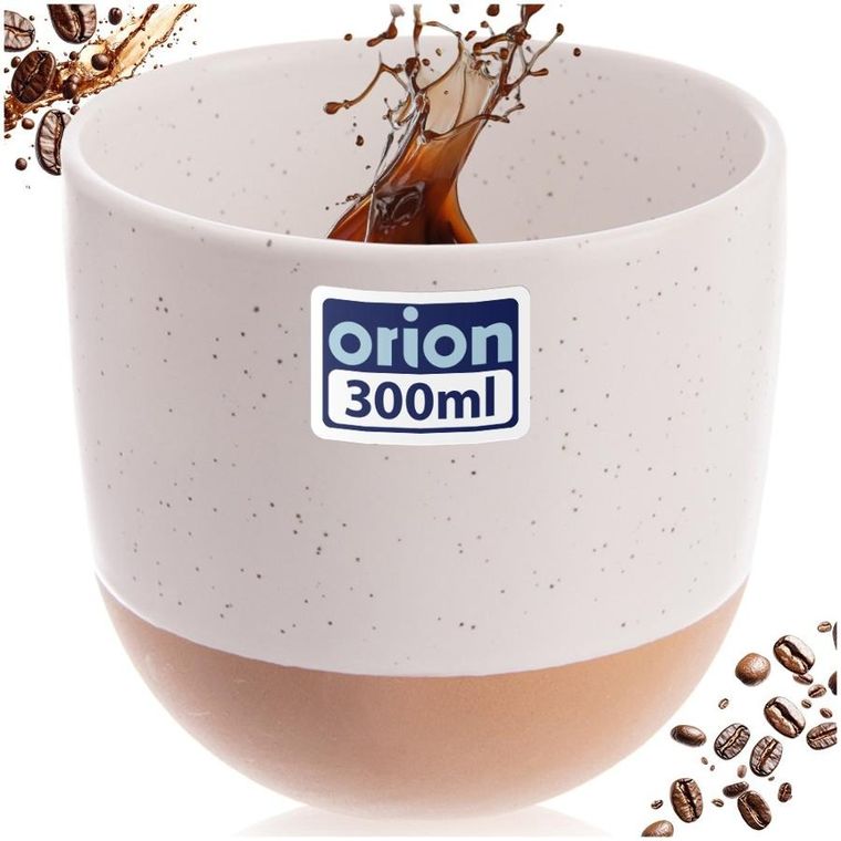 Orion, kubek, ceramiczny, biały, 290 ml