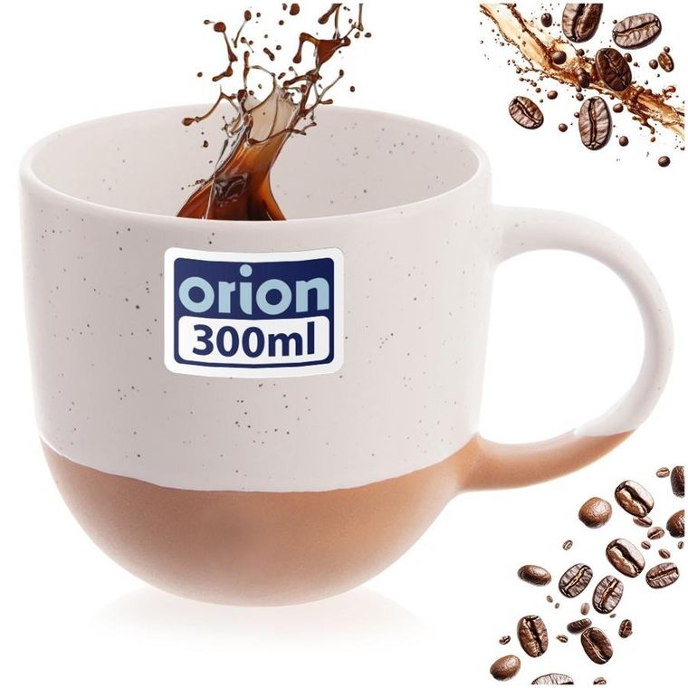 Orion, kubek, ceramiczny, biały, 290 ml