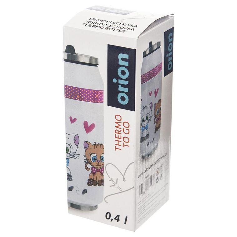 Orion, kubek termiczny, kotek puszka, 400 ml