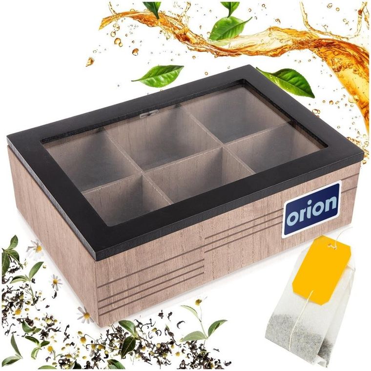 Orion, Line, pojemnik na herbatę, 24-16,5-7,5 cm