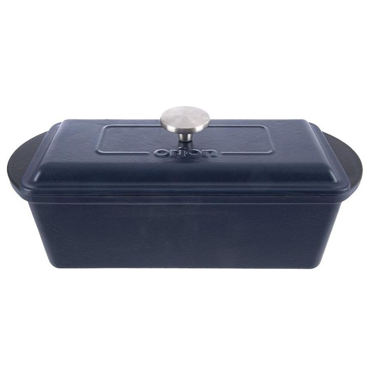 Orion, Litina smalt, forma do chleba z pokrywką, żeliwna, 35 cm, 3l
