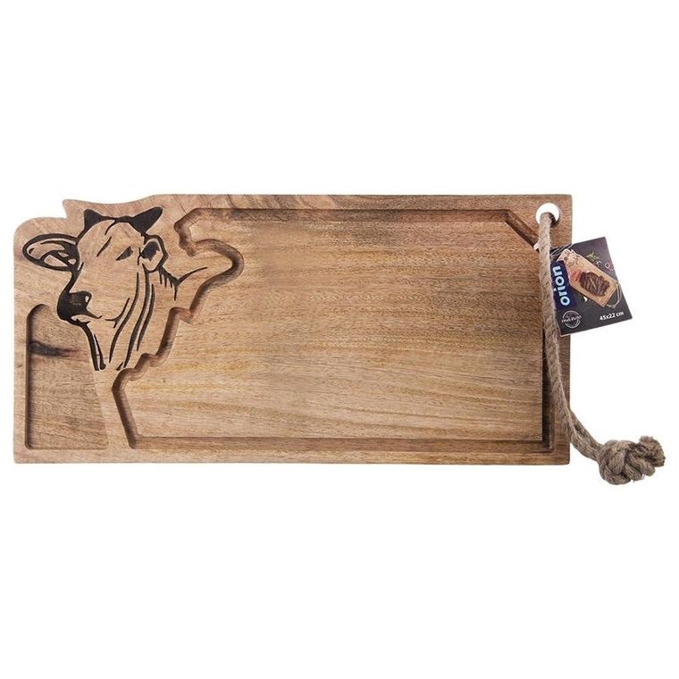 Orion, Mango, deska do krojenia i serwowania, drewniana, 45-22 cm