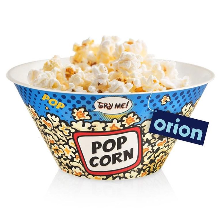 Orion, miska na popcorn, 15.5 cm, 700 ml