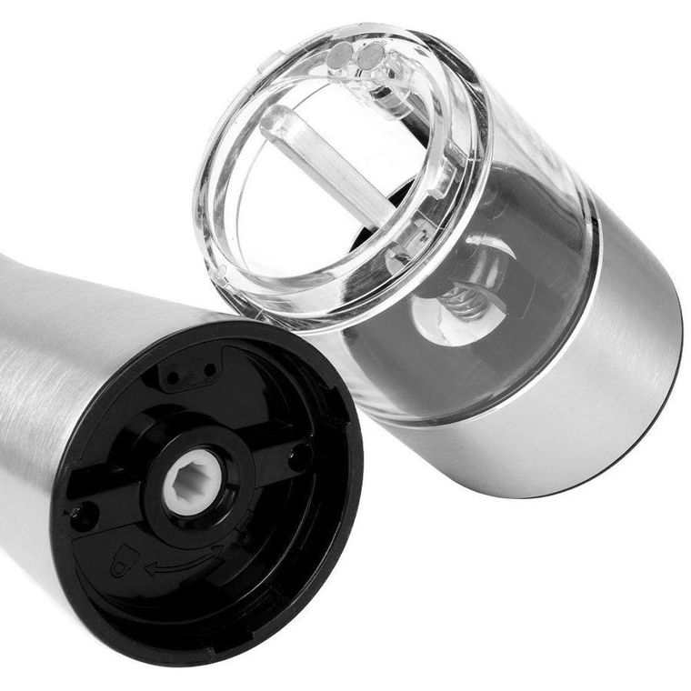 Orion, młynek do mielenia, automatyczny, stalowy, 21,5 cm